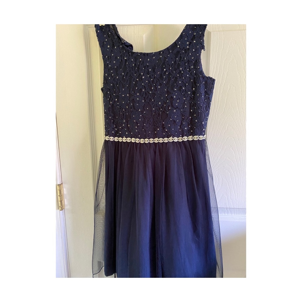 Blue dress